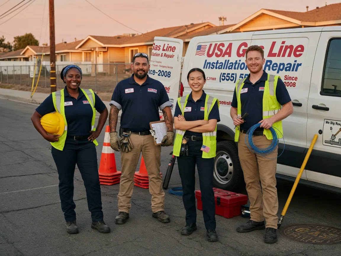 Gas Line Installation company in Belmont, LA